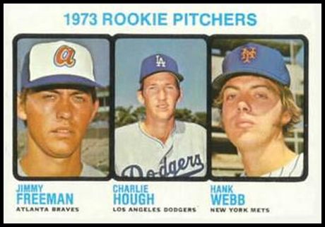 610 Jimmy Freeman Charlie Hough Hank Webb RC